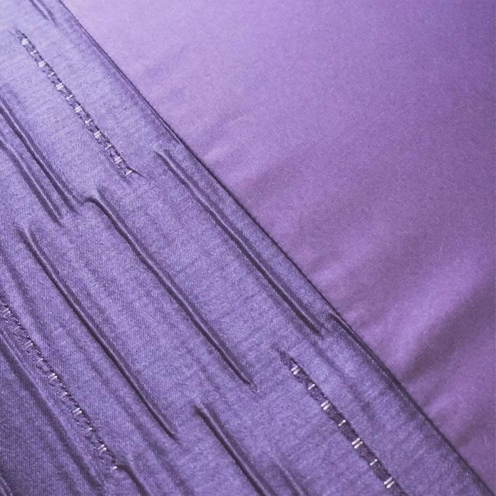 Voltico Plum Luxury Jacquard Duvet Cover and Pillowcase Set – 3