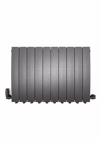 Terma Aluminium Radiator in Graphite Grey, W: 80.0 cm, H: 59.0 cm – 2