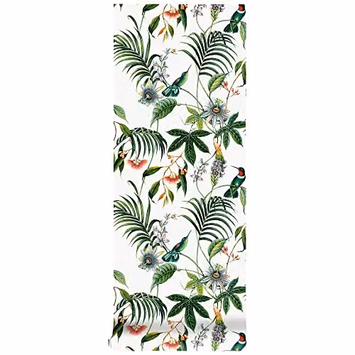 Superfresco Easy Adilah White Tropical Floral Botanical Wallpaper, Paste the Wall – 1