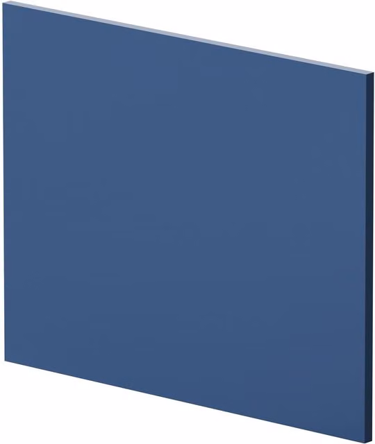 Balterley L Shape Square Reversible Bath End Panel in Satin Blue, 700mm – 1