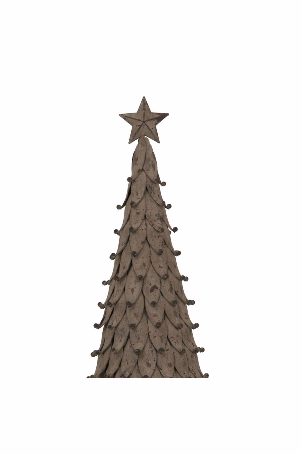 KDMD Rustic Brown Decorative Star Tree Tabletop Christmas Ornament – 2