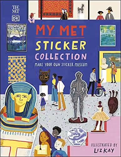 DK My Met Sticker Collection: Make Your Own Sticker Museum Multicolour Paper Activity Book for Children – 1