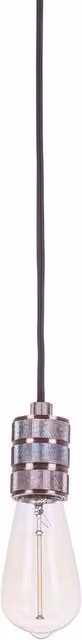 Netlighting Modern Hanging Pendant Lamp Holder in Red Copper with 1 x E27 Socket