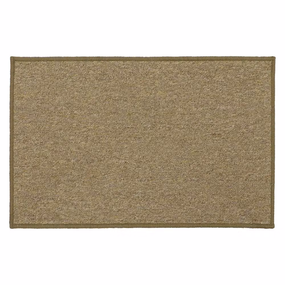 JVL Eden Machine Washable Latex Backed Doormat, Beige, W: 50 cm, D: 80 cm – 2