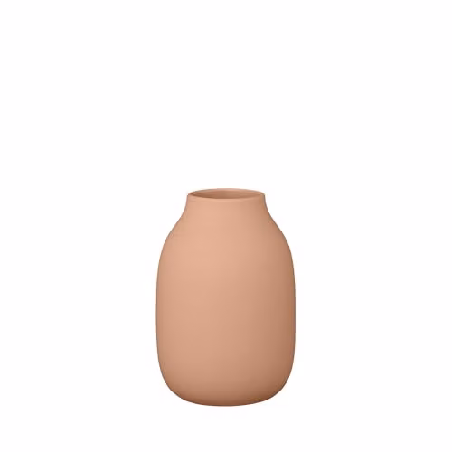 Blomus COLORA Ceramic Tabletop Vase in Brown, H 15.0 cm x W 11.0 cm x D 11.0 cm – 2