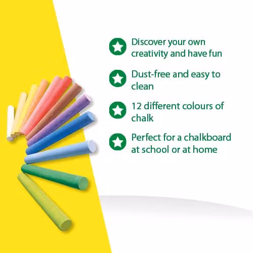 SES Creative Multicolour Sidewalk Chalk Set for Children – 2