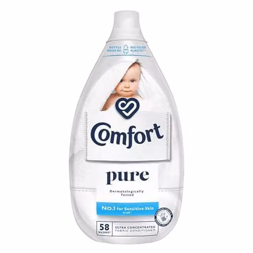 Comfort Pure Ultra Concentrated Fabric Conditioner, 940ml