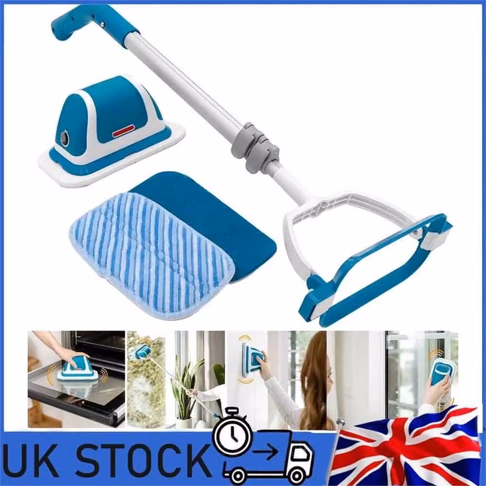 Nordara Cordless Electric Vibration Scrubber Home Cleaning Tool in Blue – 5