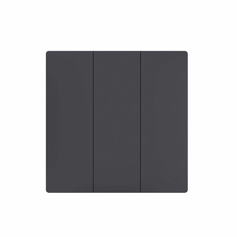 ENER-J Wireless Kinetic 3 Gang Light Switch in Black – 3