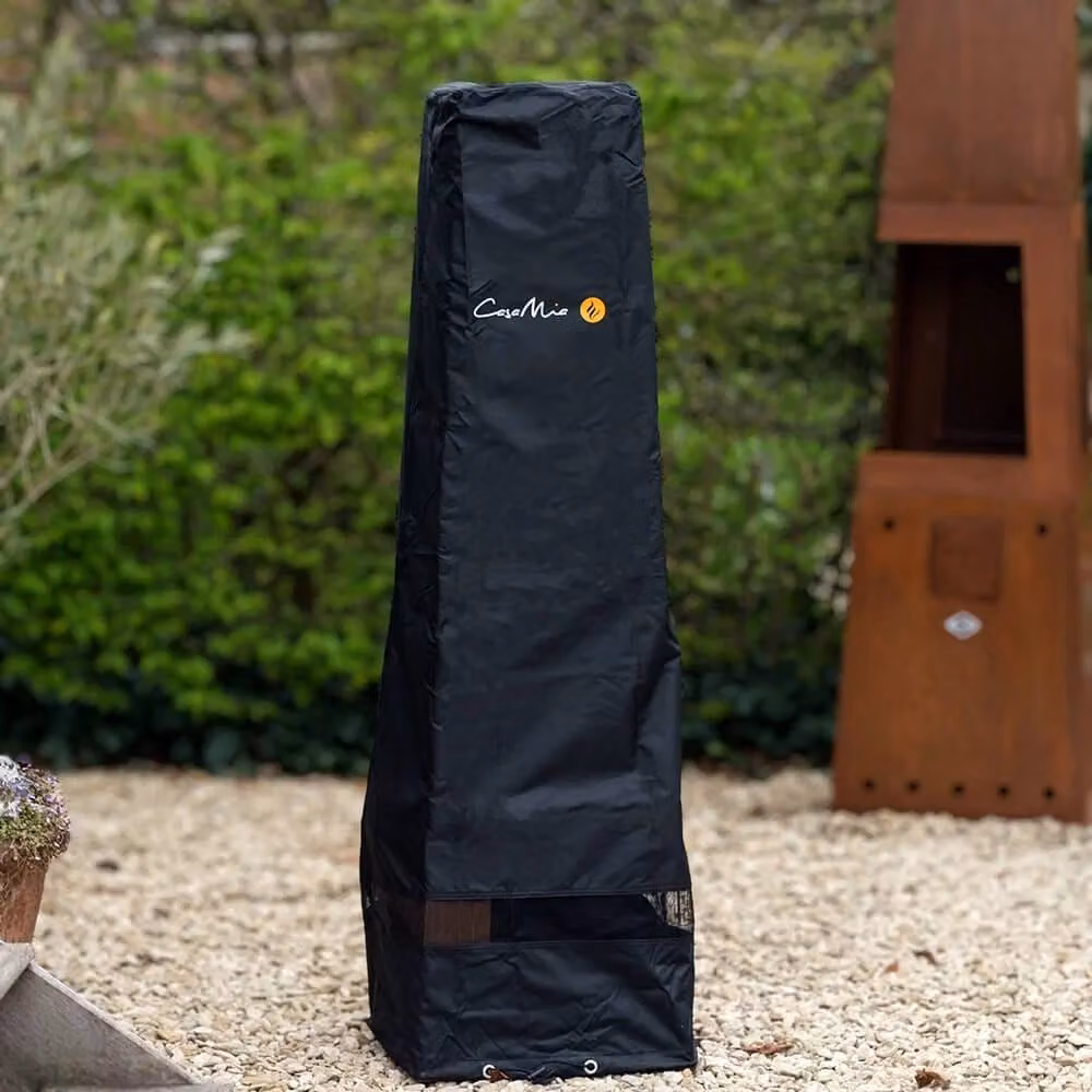 Leisure Grow Tempo Wood Burning Chiminea Cover in Black Polyester