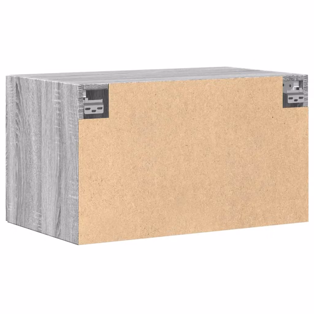 Berkfield Home Wall Mounted Cabinet in Grey Sonoma, W/D/H: 70 x 42.5 x 40 cm – 3