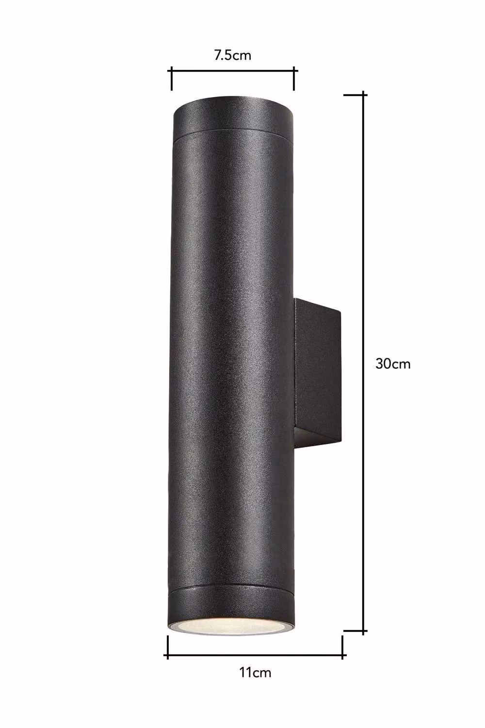 BHS Lighting Polo Black Outdoor Up and Down Wall Light – 4