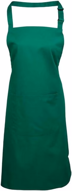 Premier Colours Pocket Full Apron in Green – 1
