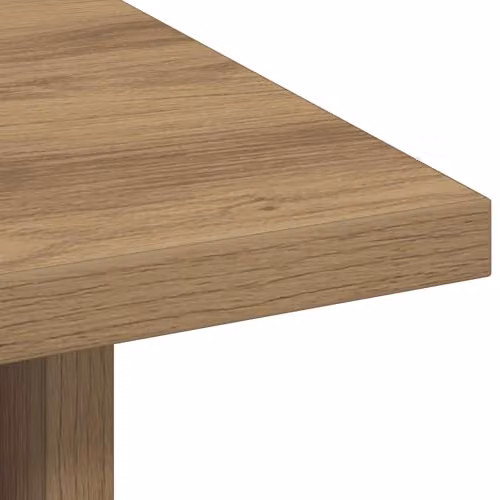 vidaXL Set of 2 Modern Bedside Tables in Oak Brown, W/D/H: 41 x 40 x 45 cm – 3