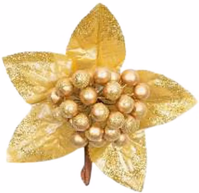 Premier Gold Berry Christmas Ornament Pendant