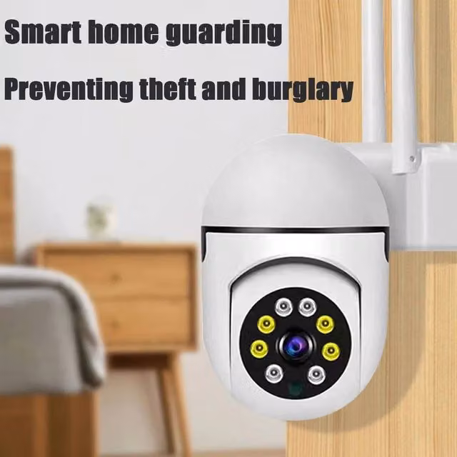 SPETLEK Wireless WiFi HD PTZ Smart Indoor CCTV Camera in White – 1
