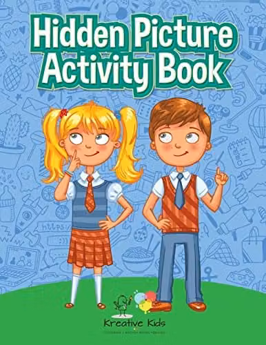 Kreative Kids Hidden Picture Activity Book in Multicolour