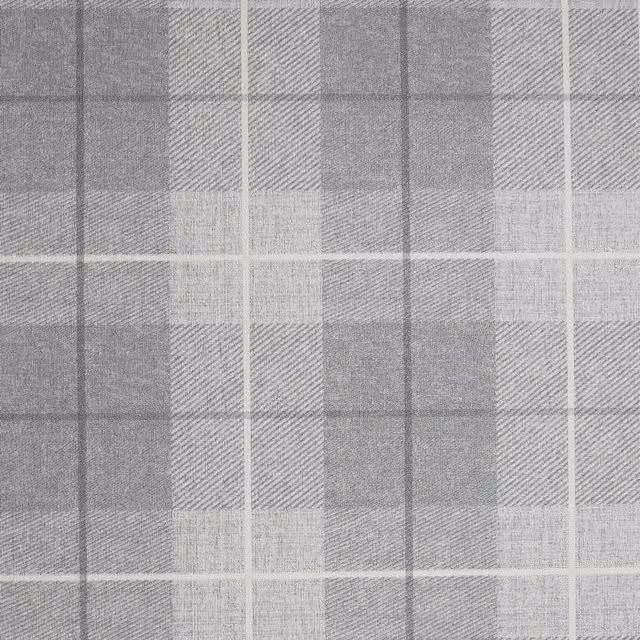 Arthouse Country House Checked Abstract Vinyl Wallpaper in Grey and Red
