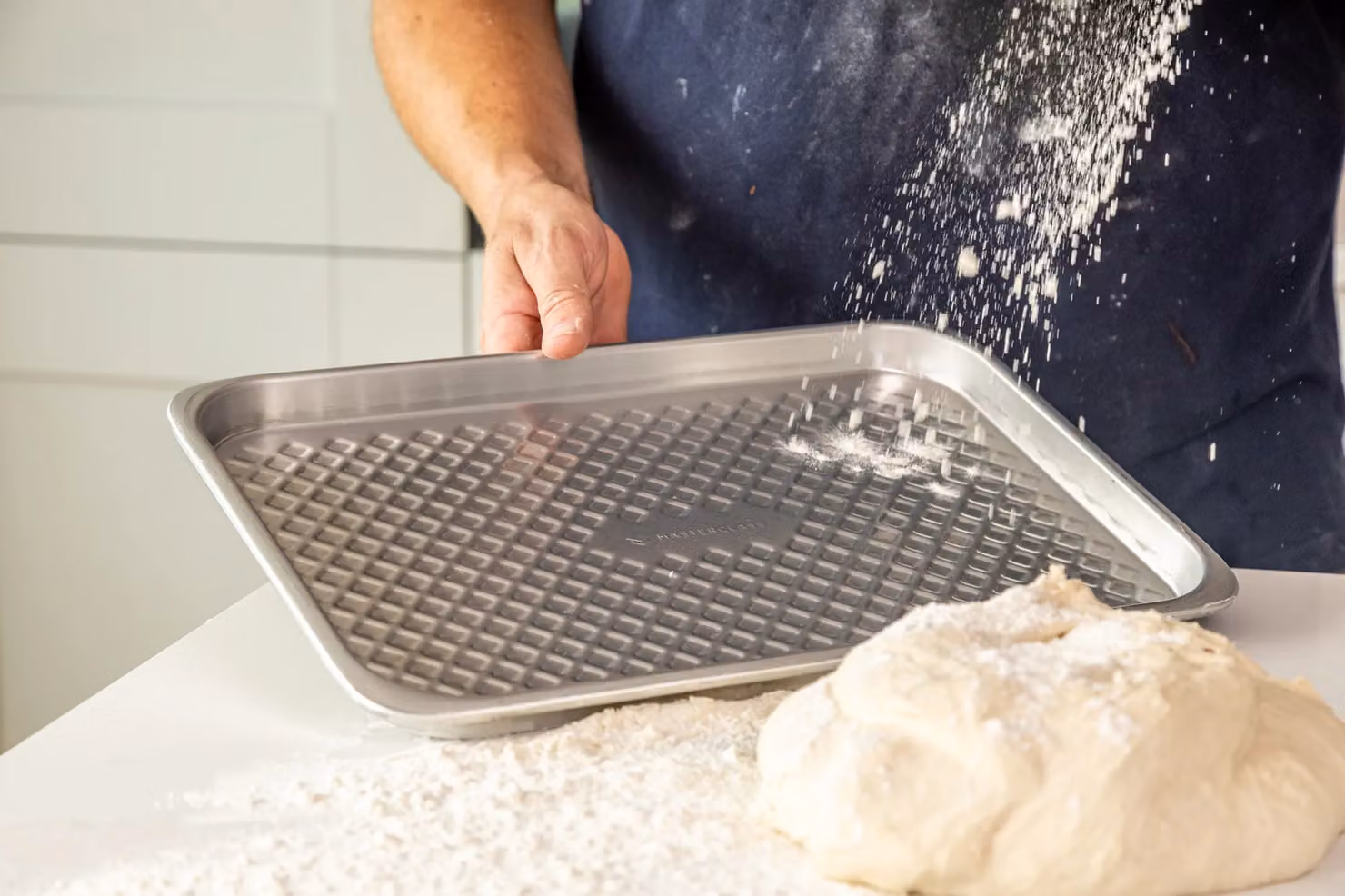 MasterClass Silver Aluminium Rectangular Baking Sheet – 6