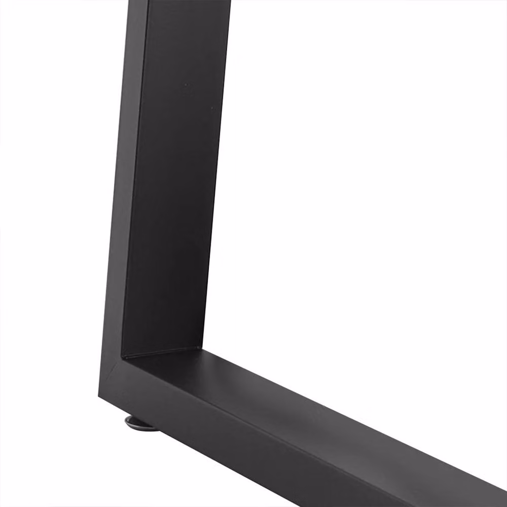 Ventryn Set of 2 Industrial Black Steel Table Legs – 4