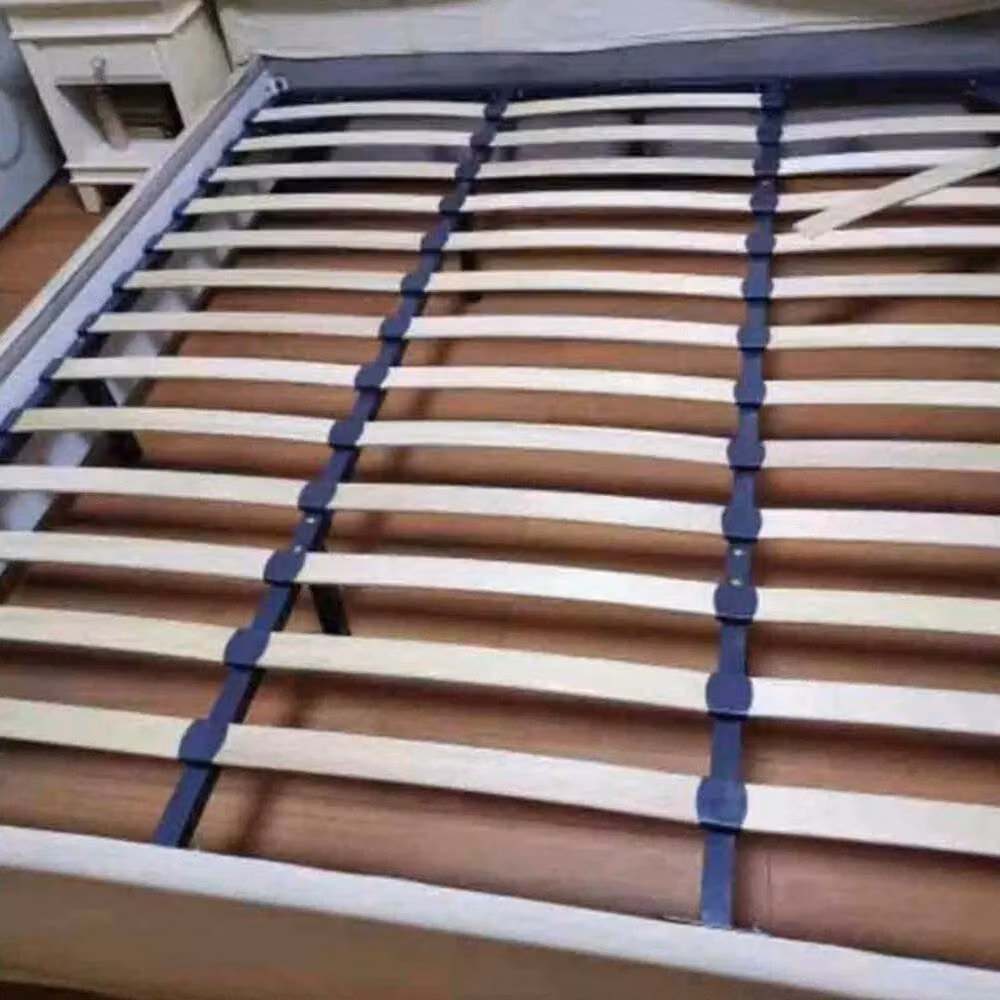 PAWNORA King Size Replacement Bed Slats in Natural Wood, W: 76 cm, H: 5.3 cm, D: 10 cm – 4