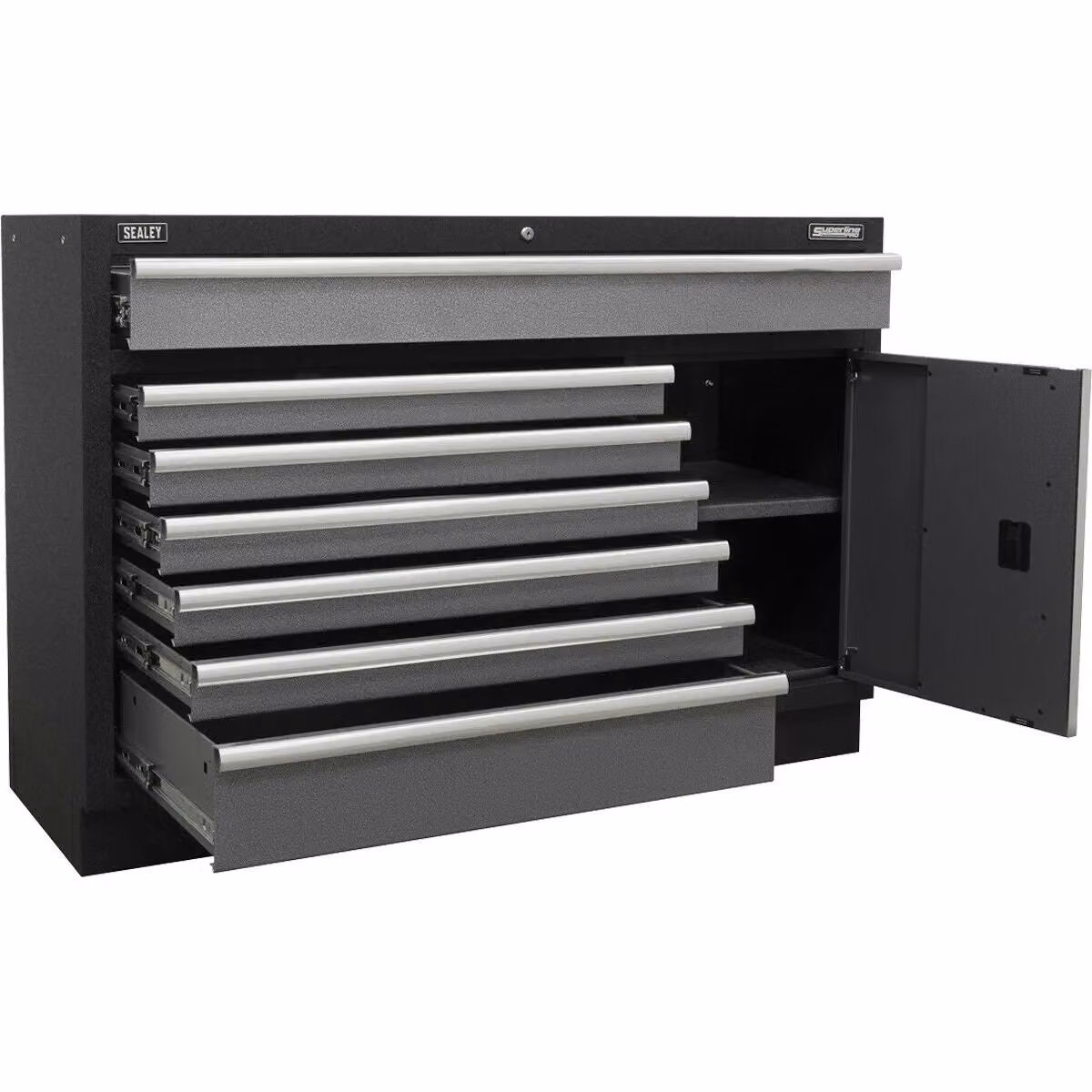 Loops Multicolour Modular 7 Drawer Floor Standing Cabinet with Locking Mechanism – 3