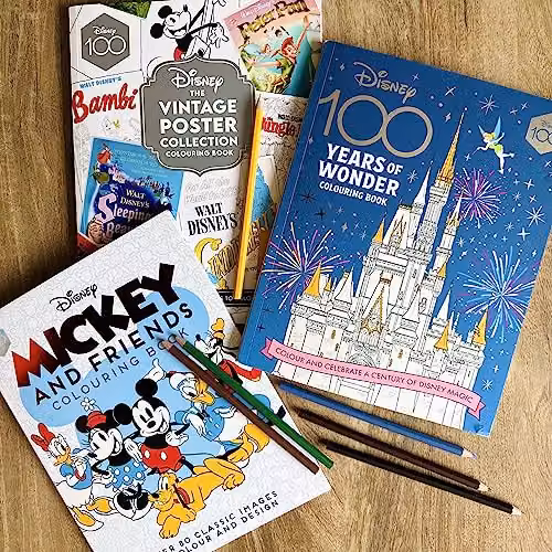Studio Press Disney 100 Years of Wonder Colouring Book – 4