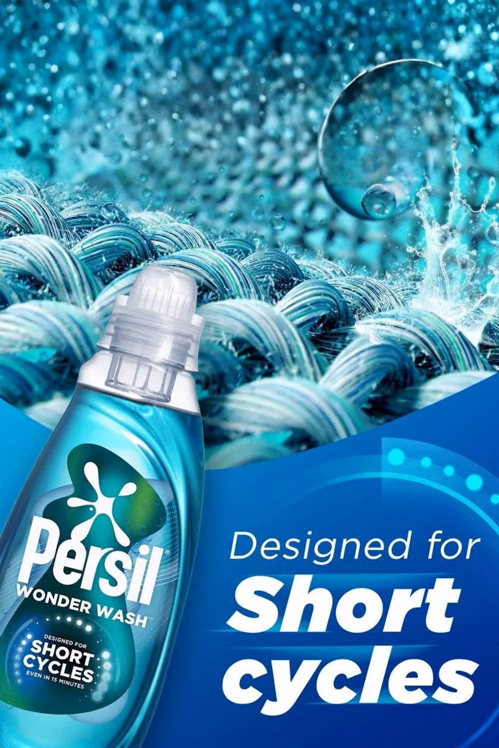 Persil Wonder Wash Non Bio Liquid Detergent 2.16L 4 Pack – 2