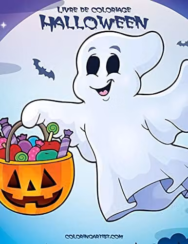 Createspace Halloween 1 & 2 Colouring Book for Children, Multicolour