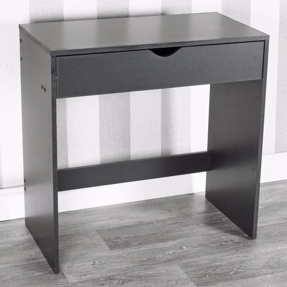 Havendro Black Wooden Vanity Desk for Bedroom or Home Office, W/D/H: 75 x 40 x 75 cm – 2