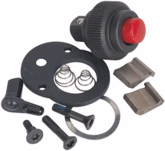 Loops 1/4 Inch Sq Drive Repair Kit for ys01575 48-Tooth Ratchet Wrench, Multicolour