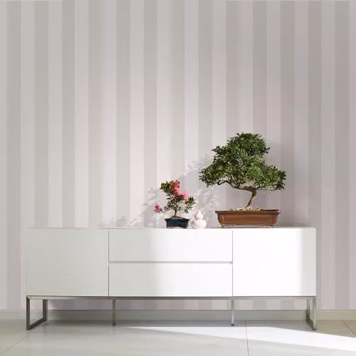 Galerie 82263 Industrial Effects White and Beige Striped Non-Woven Wallpaper – 2
