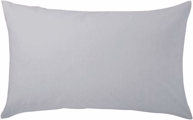 Helena Springfield Silver Brushed Cotton Flannelette Standard Pillowcase Pair