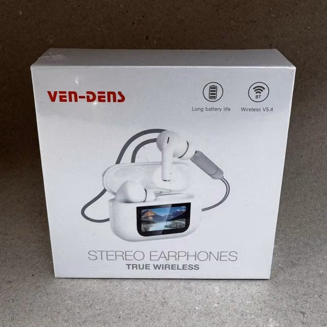 Ven Dens True Wireless Bluetooth Stereo Earphones - White