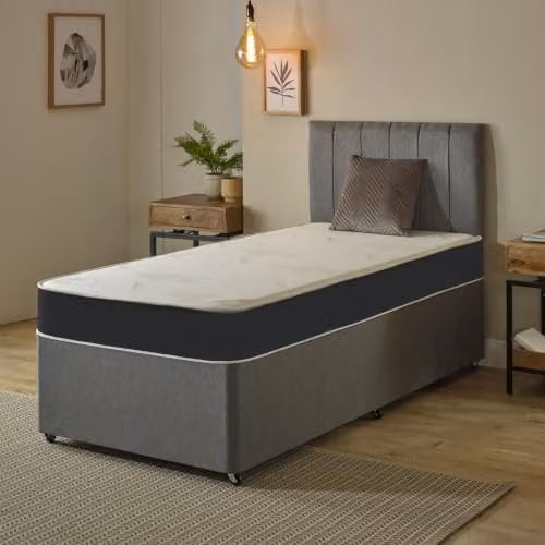 eXtreme Comfort Ltd The Pluto Stress-Free Essentials Hybrid Spring Mattress, Soft, White, W/D/H: 140 x 200 x 17 cm – 2