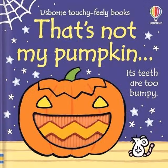 Fiona Watt That's Not My Pumpkin Multicolour Halloween Book for Babies