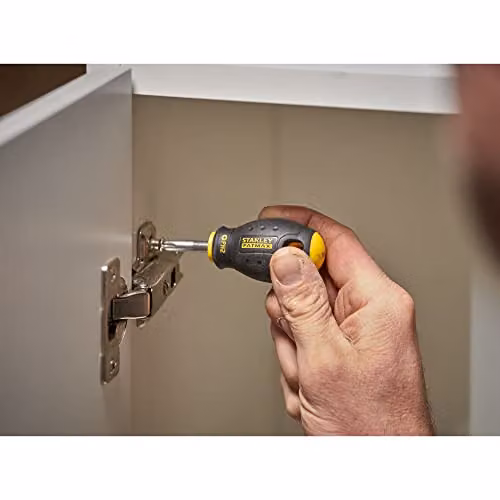 Stanley Fatmax Stubby Phillips PH2 x 30mm Screwdriver in Black and Yellow – 3