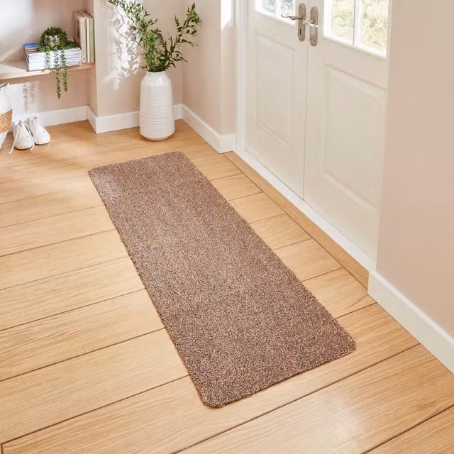 Terrys Maxi Washable Brown Runner Mat for Hallway or Kitchen