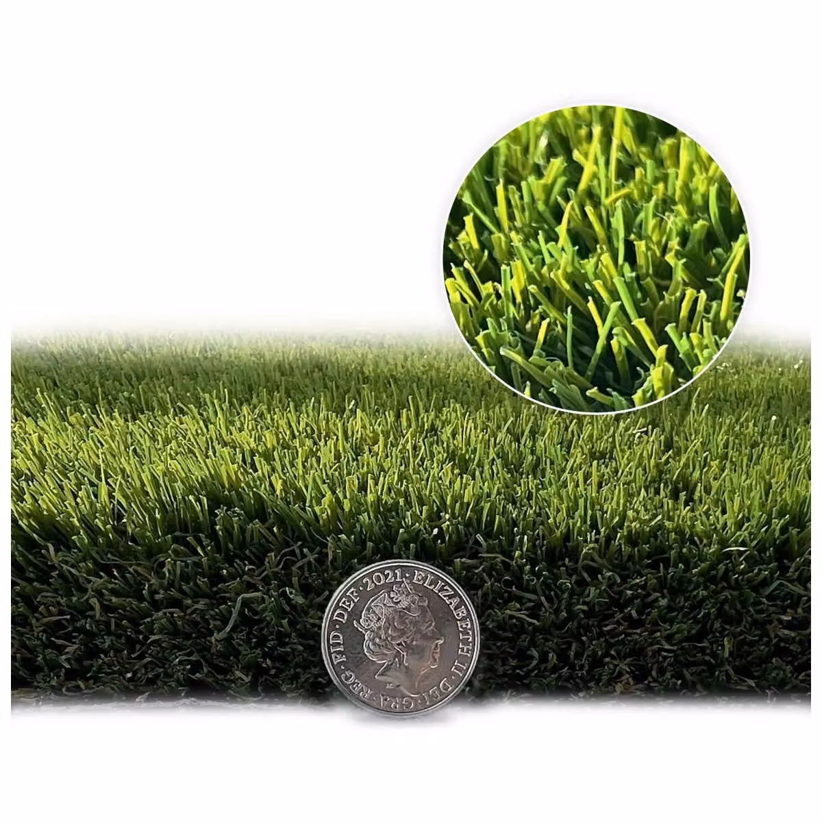 Artificial Grass GB Premiership 40mm Artificial Grass in Green, W: 400 cm, D: 500 cm – 3