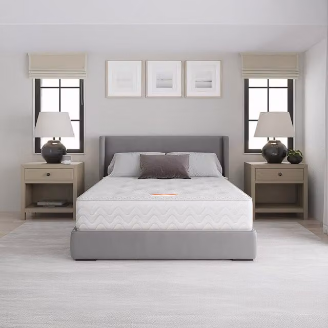 Bodyshape Vitality Bamboo Memory Mattress in White, Single