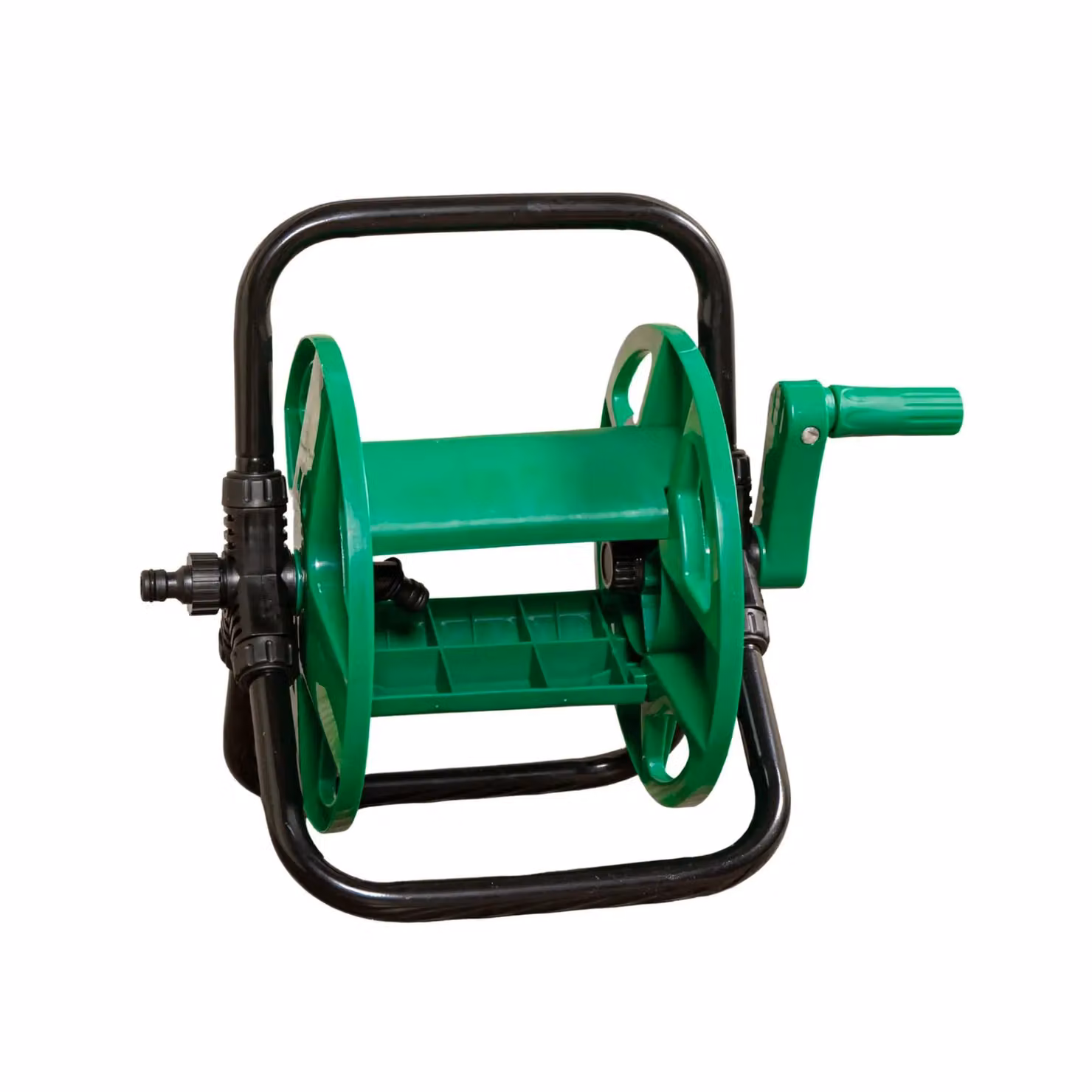 Samuel Alexander Green Portable Garden Hose Pipe Storage Reel with Crank Handle and 30m Capacity – 2