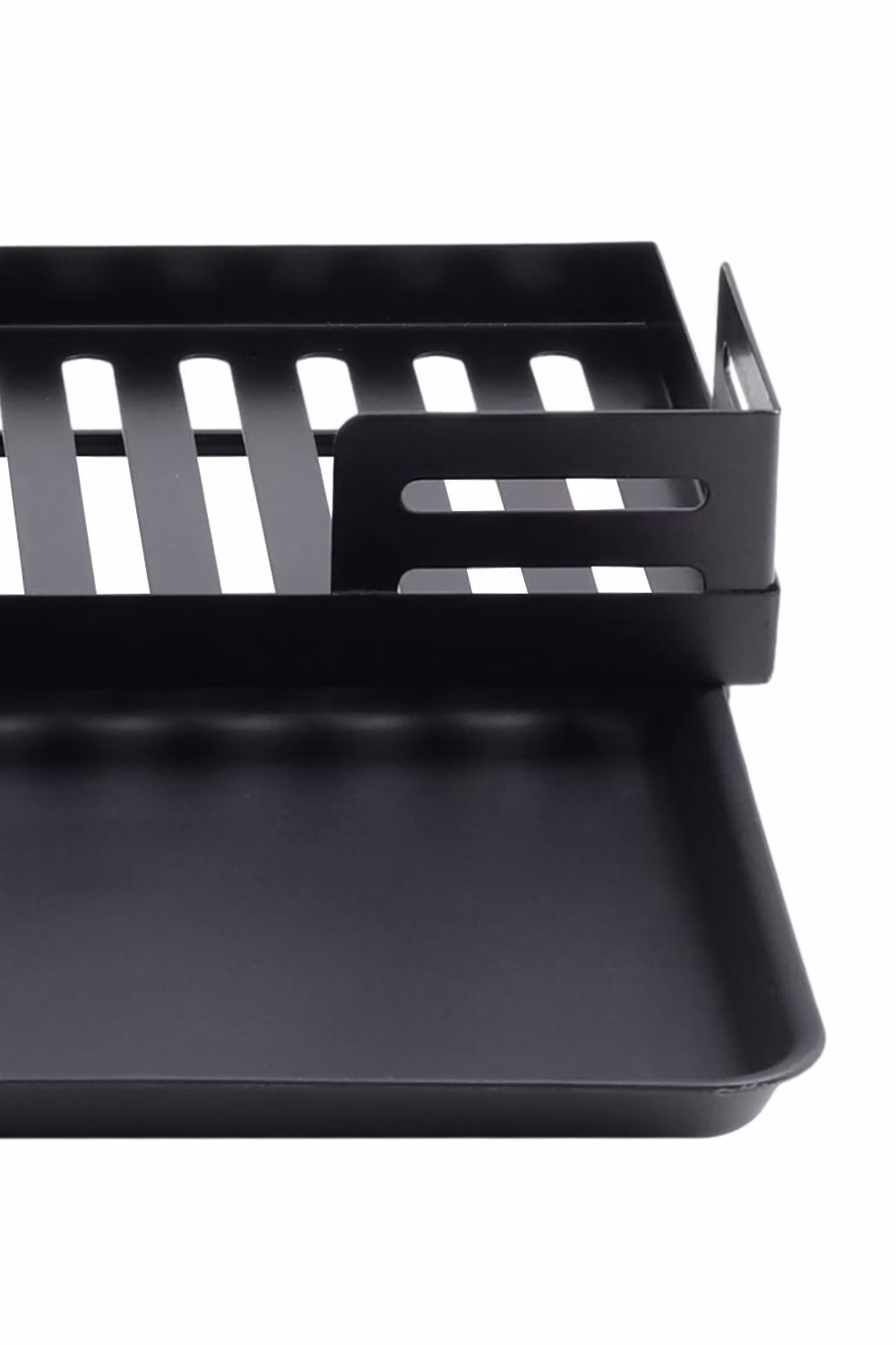 Garden Sanctuary Black Metal Rectangular Kitchen Sink Caddy Organizer – 3
