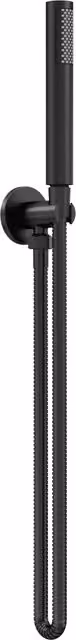 Balterley Round Outlet Elbow Parking Bracket for Shower Handset, Matt Black – 1