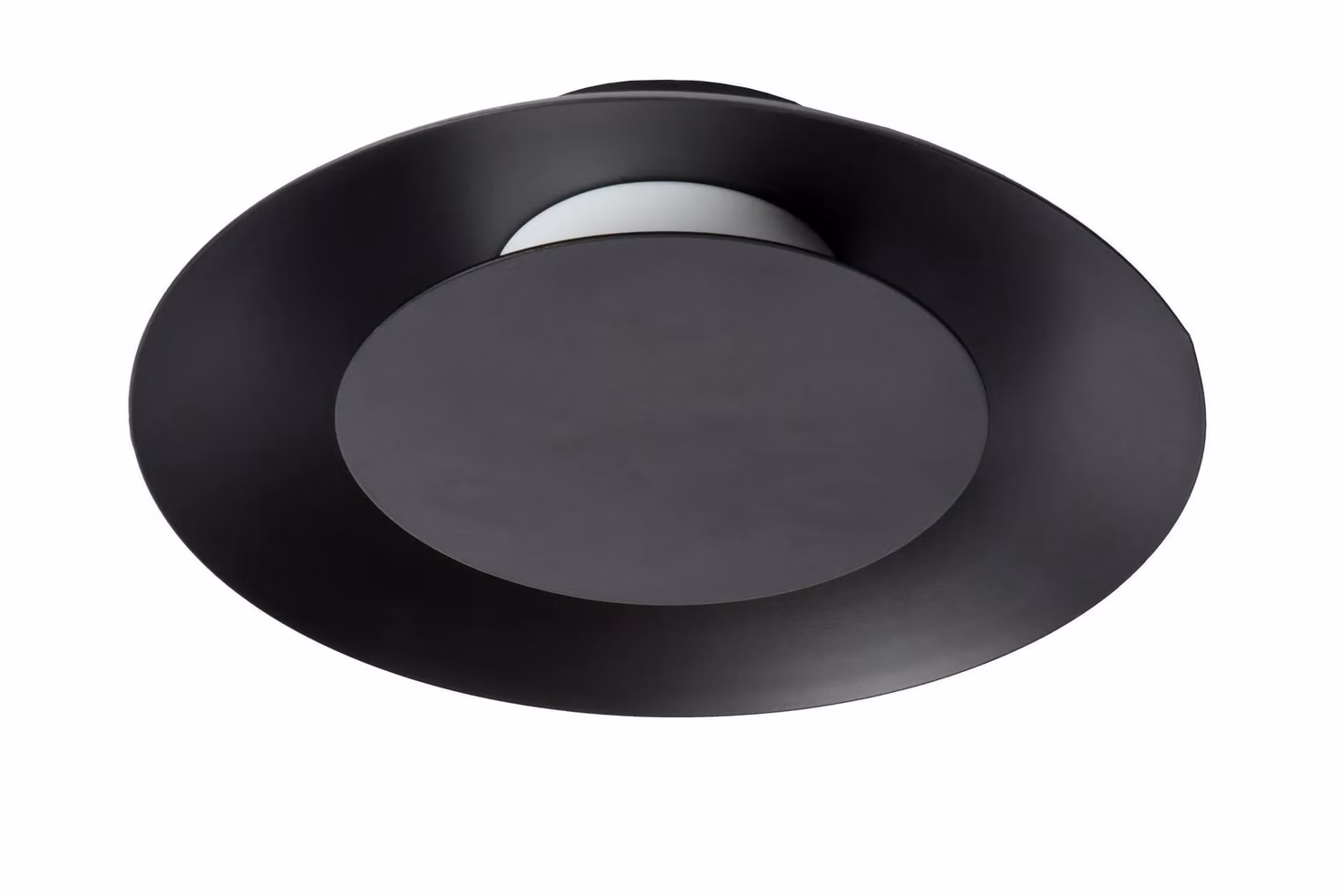 Lucide FOSKAL Modern Round LED Flush Ceiling Light, Black – 2