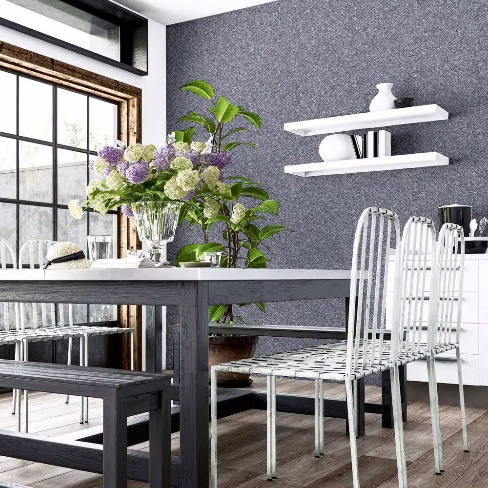 Arthouse Blue Abstract Vinyl Wallpaper – 2