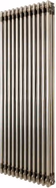 Monstershop Traditional 3 Column Steel Radiator in Silver, W: 150 cm, H: 56 cm