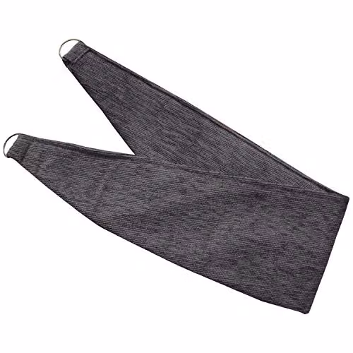Homescapes Chenille Curtain Tie Backs, Pair, Grey – 2