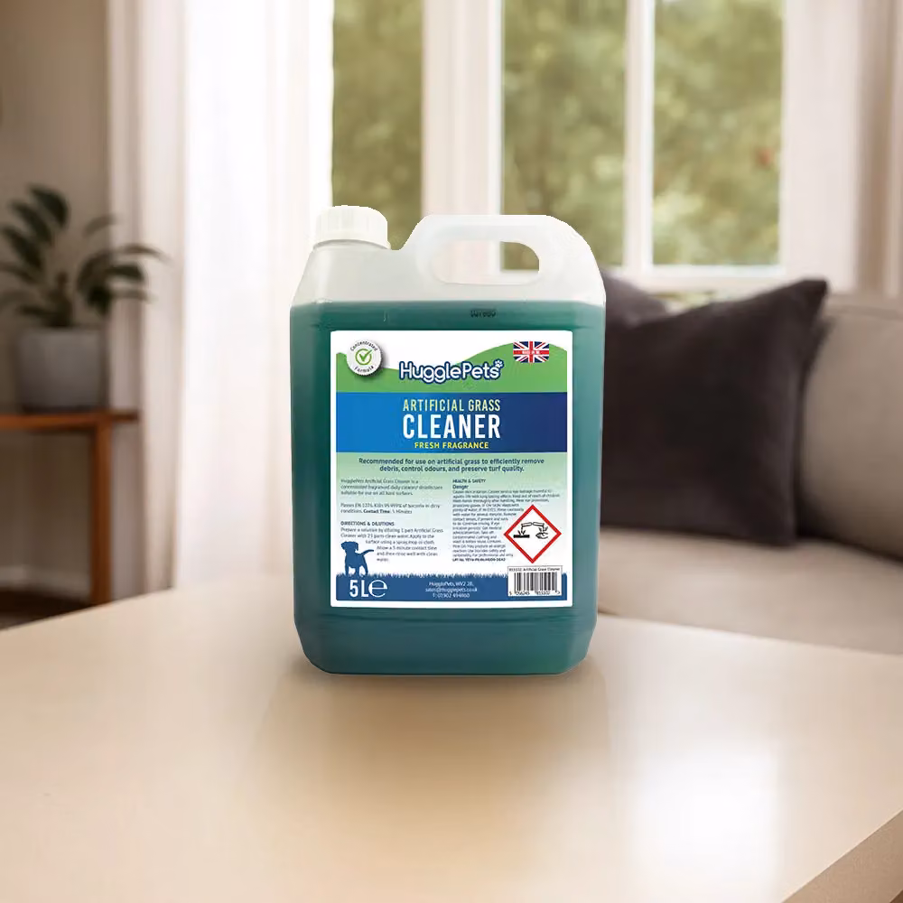 HugglePets Professional Artificial Grass Cleaner, Green, 5 l – 5