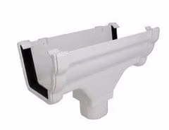 FloPlast Ogee White Running Outlet