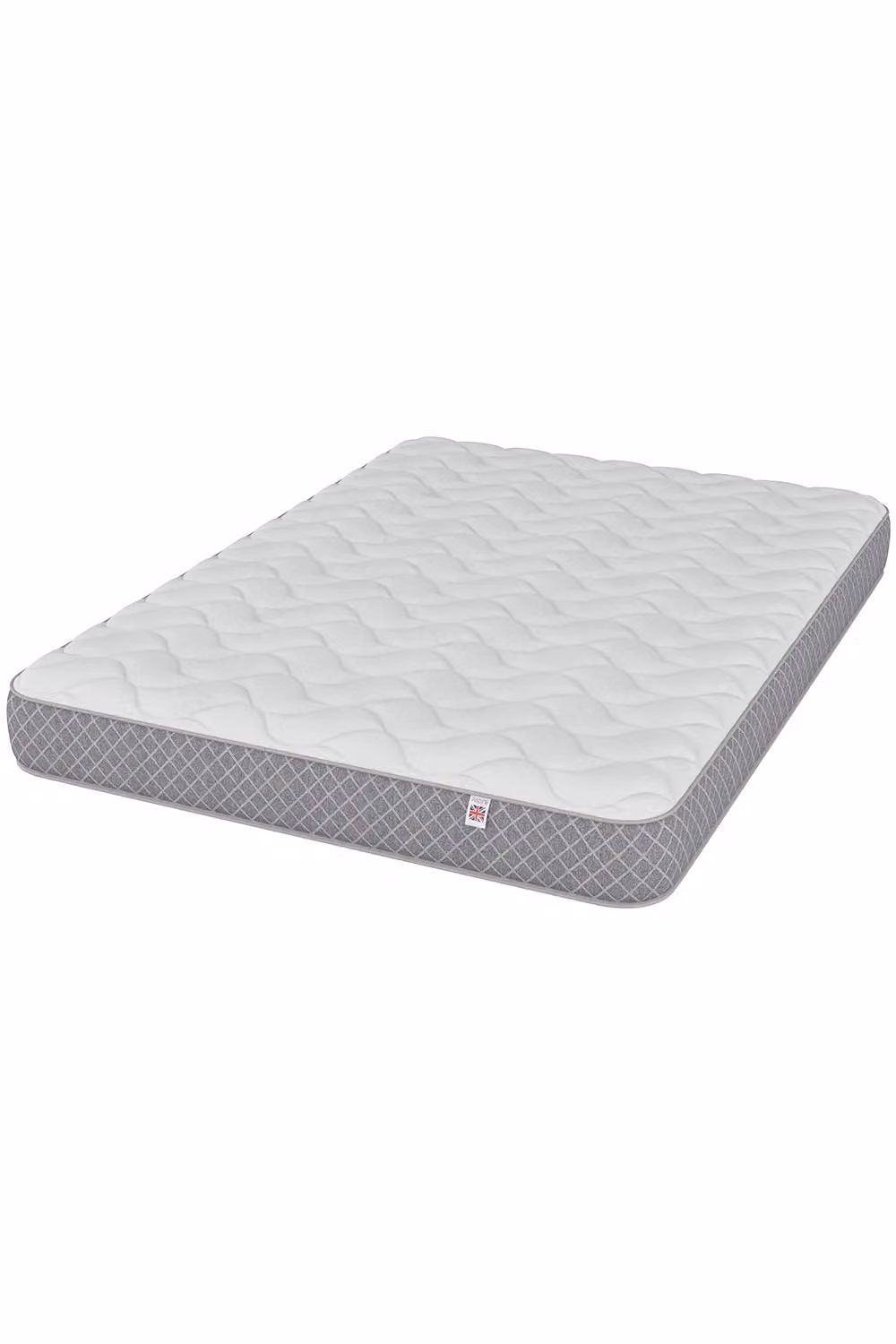 Aspire Essentials White Hybrid Memory Foam Mattress, W/D/H: 120 x 200 cm, Medium Firmness – 2